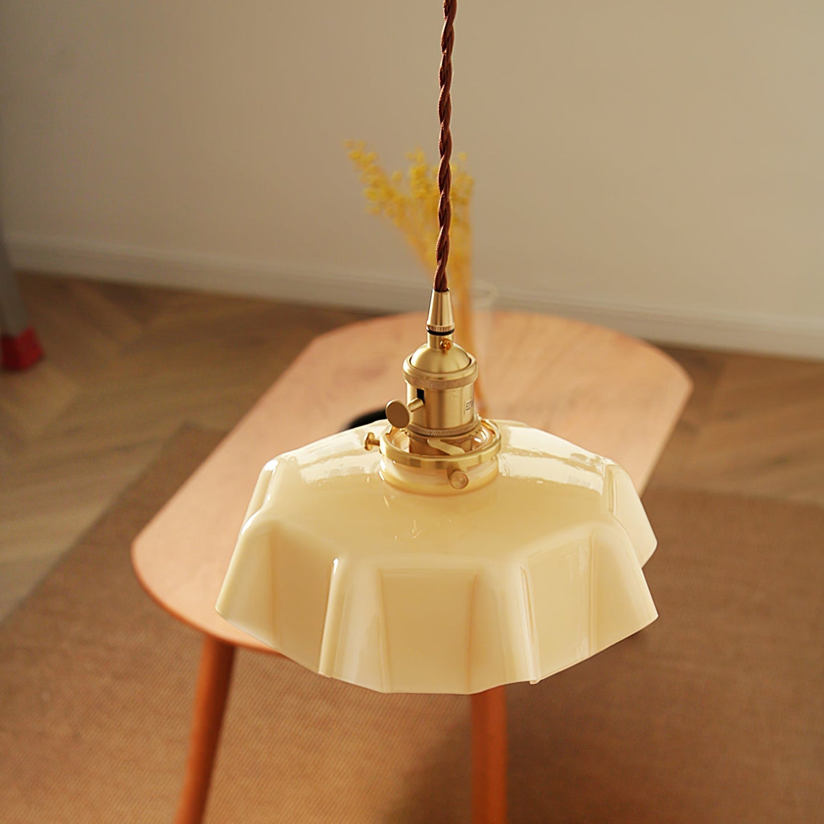 Liorivora lampa wisząca French Flower do jadalni