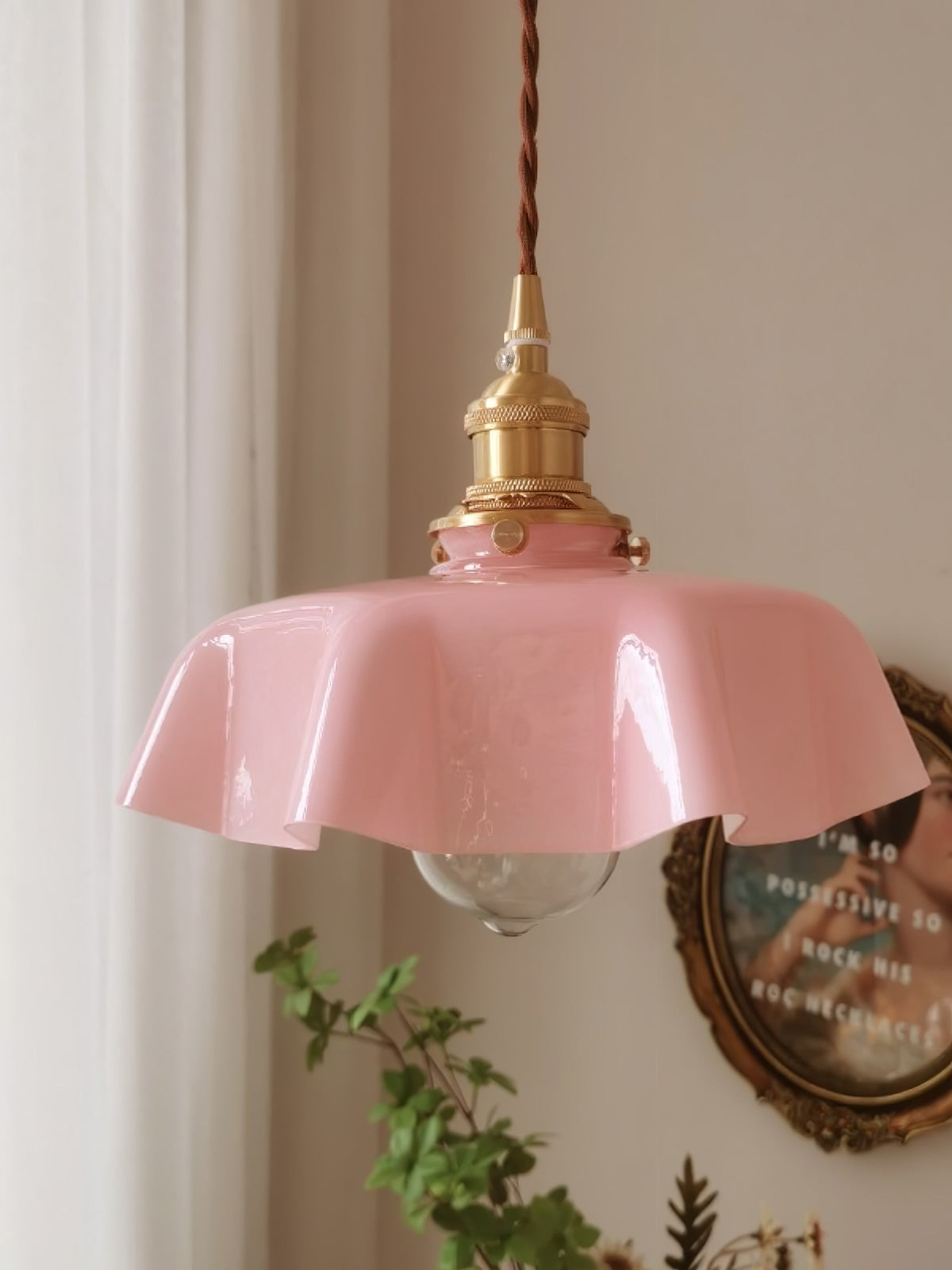 Liorivora lampa wisząca French Flower do jadalni