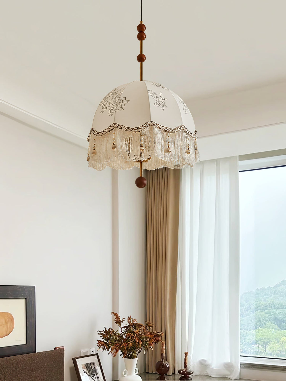 Banell Unikalna Elegancja Fringe Lampa Wisząca