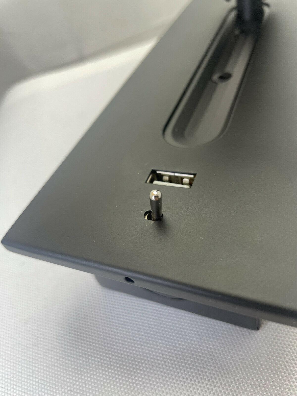 Sothis nowoczesny minimalistyczny kinkiet USB do łóżka czarny