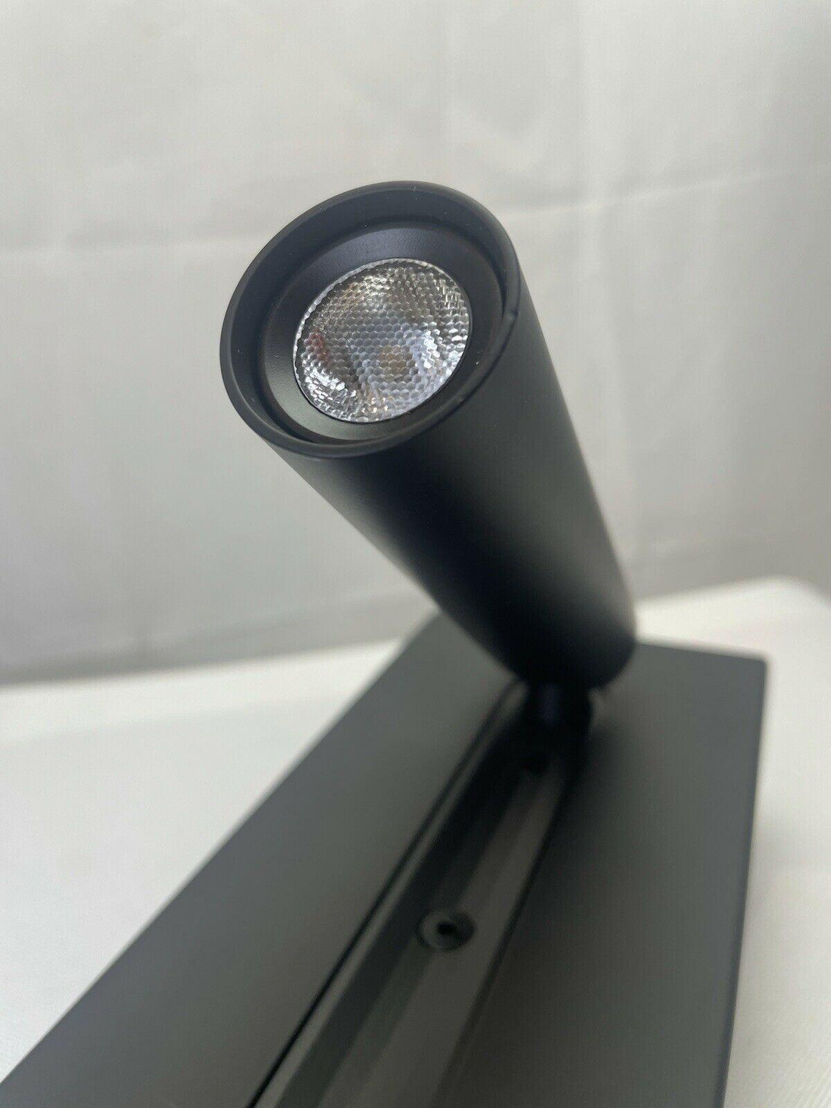 Sothis nowoczesny minimalistyczny kinkiet USB do łóżka czarny