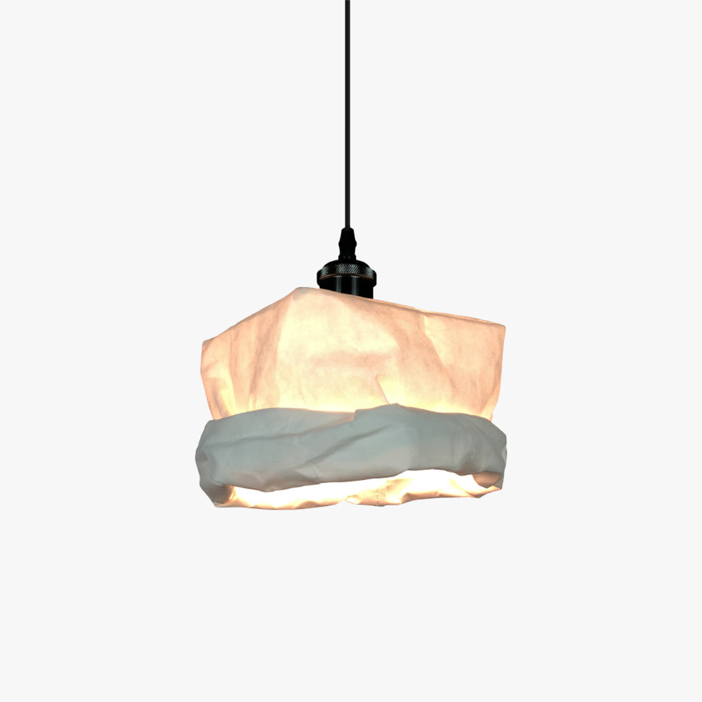 Valentina Vintage Cup lampa wisząca ze szkła, metalu i papieru do salonu sypialni