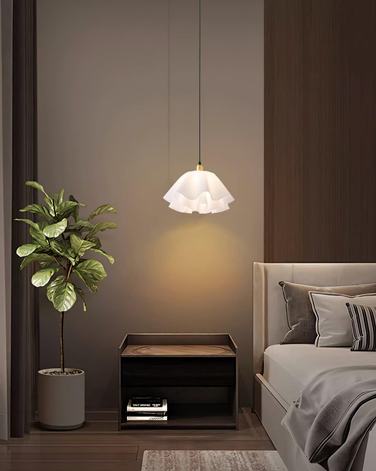 Vero nowoczesna lampa wisząca Petal