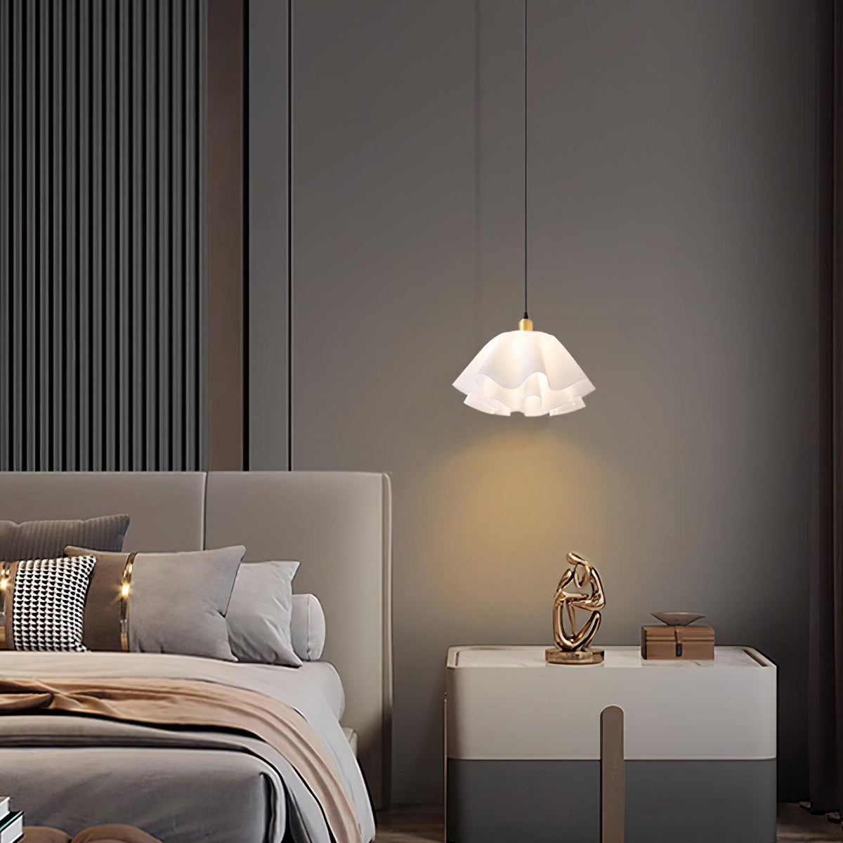 Vero nowoczesna lampa wisząca Petal