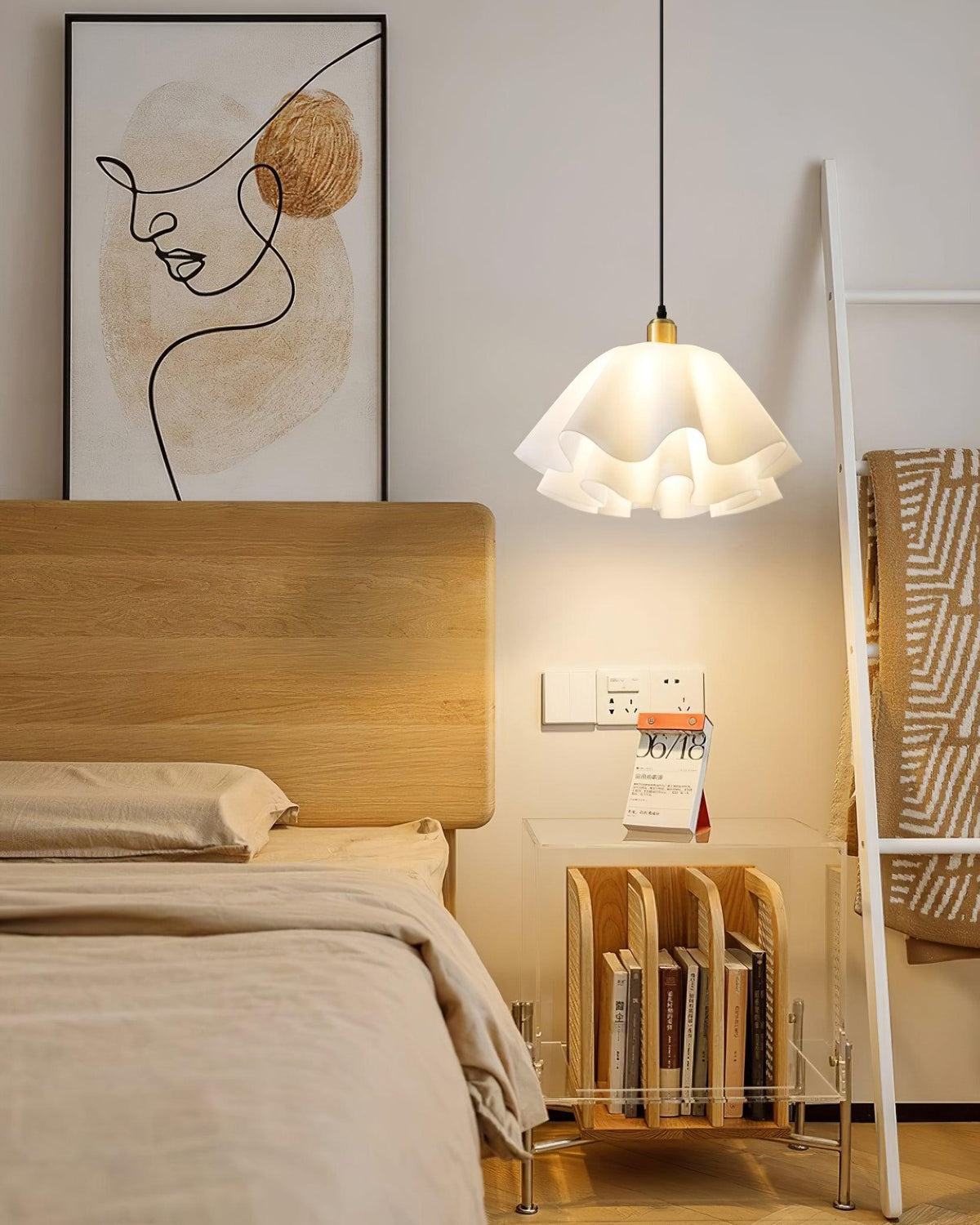 Vero nowoczesna lampa wisząca Petal