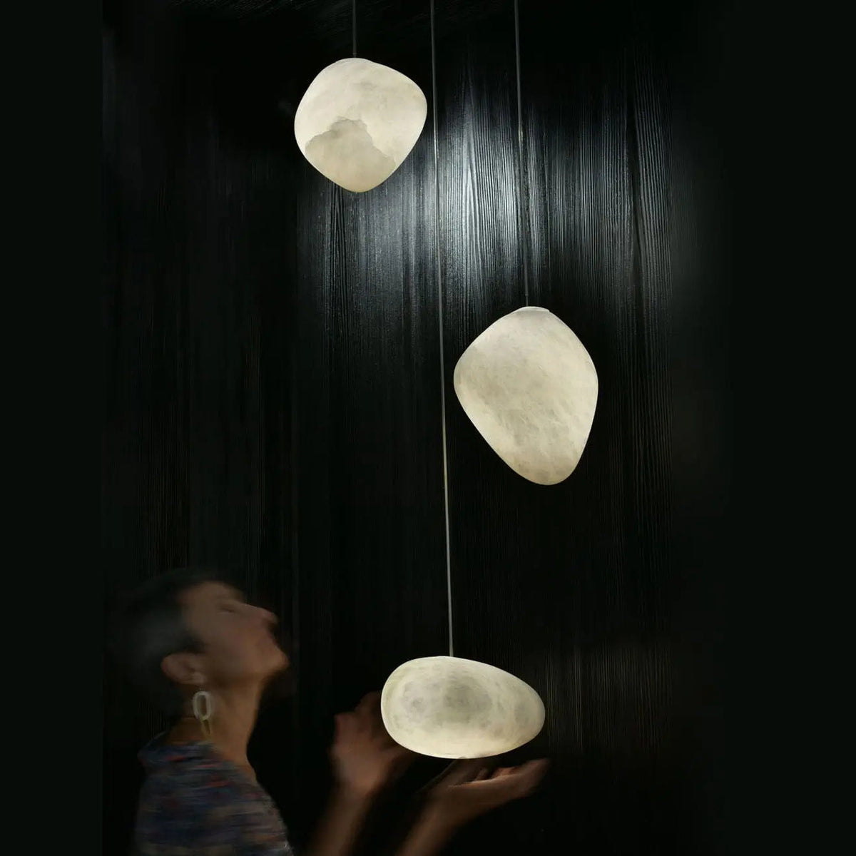 Albiveria Alabaster lampa wisząca