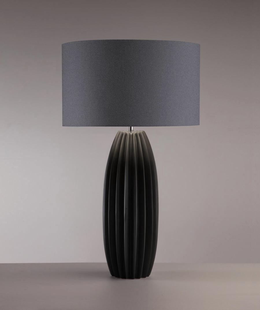 Terioina nowoczesna lampa stołowa z ceramiki