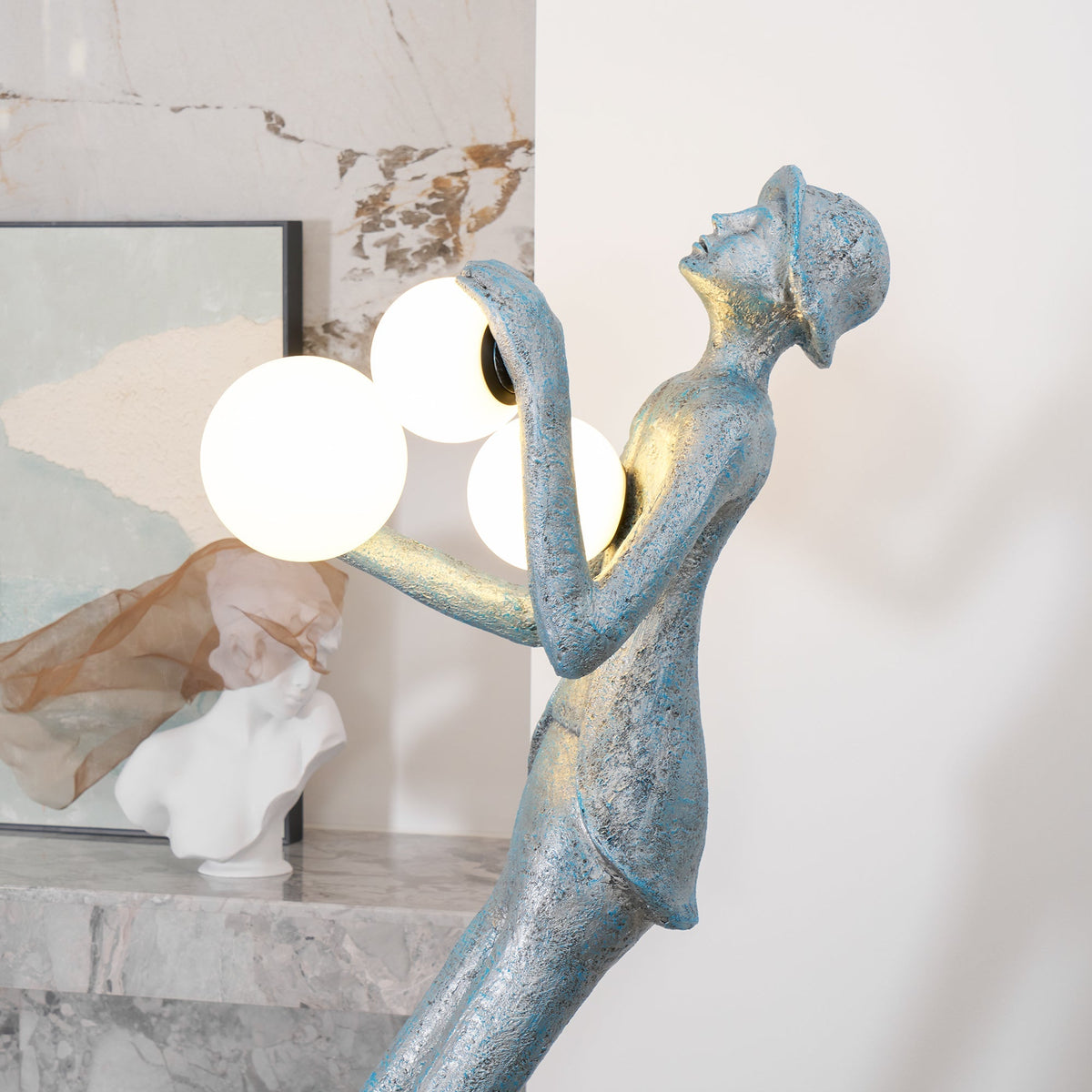 Seloia Gentleman Sculpture lampa stojąca