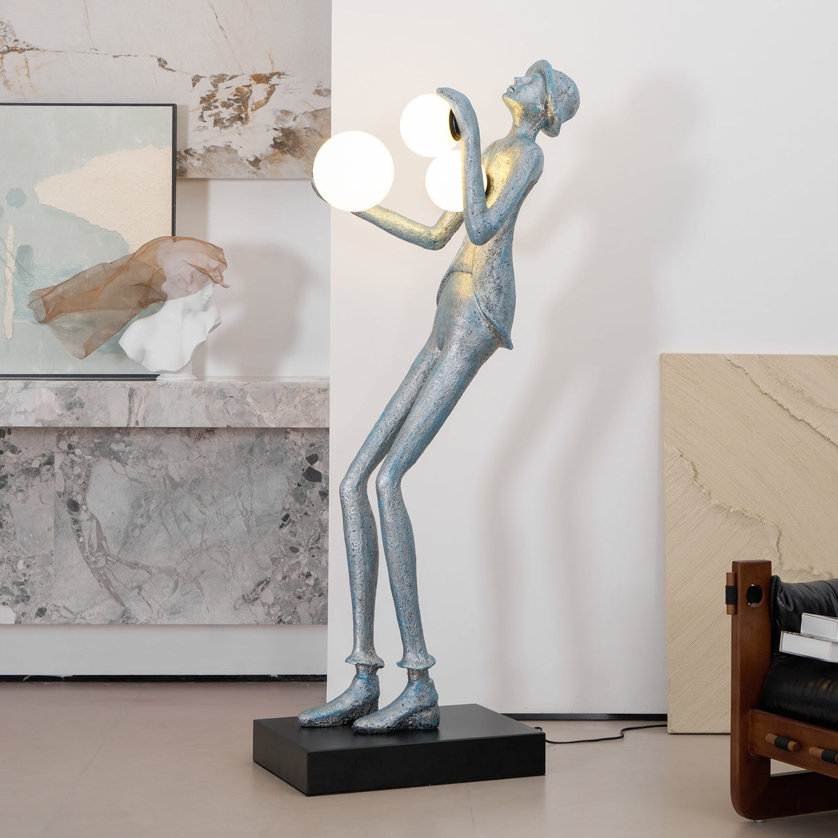Seloia Gentleman Sculpture lampa stojąca