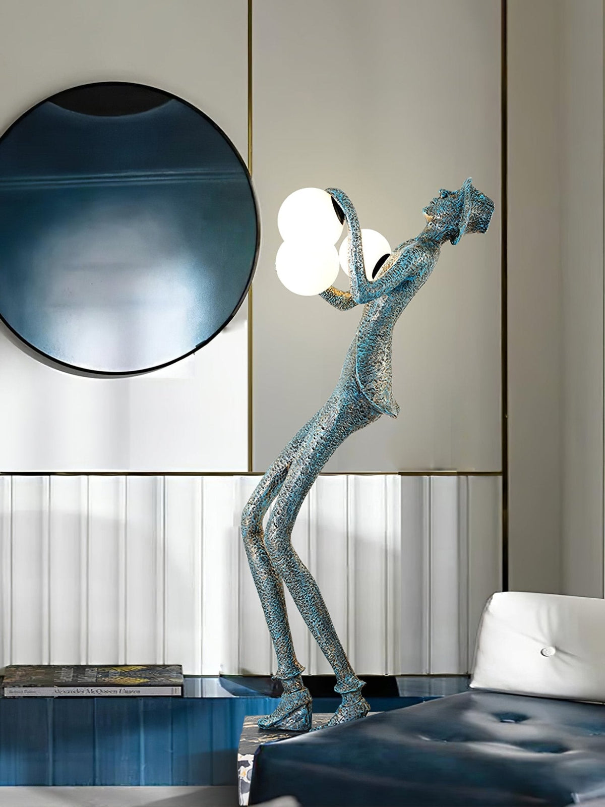 Seloia Gentleman Sculpture lampa stojąca