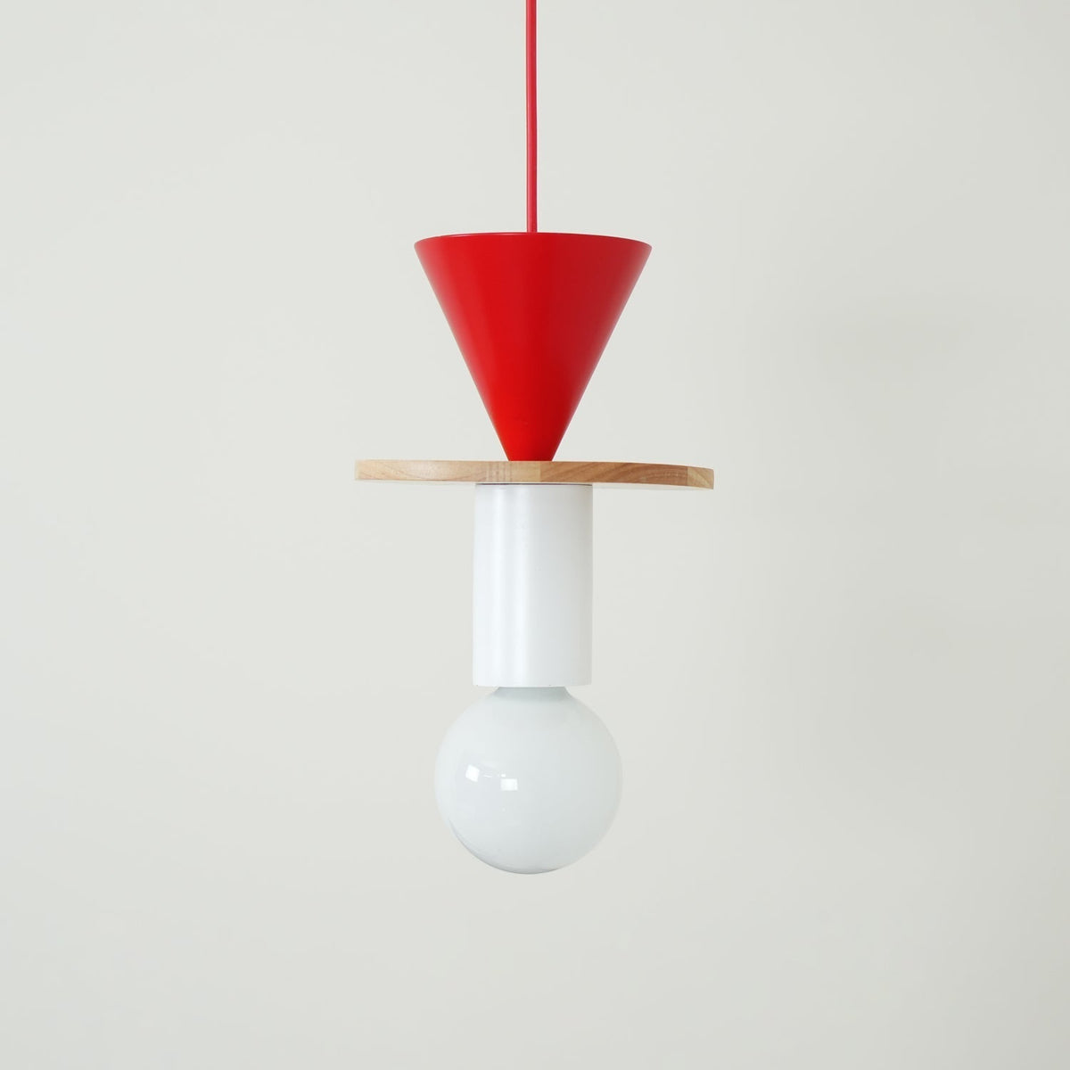 Gram nowoczesna lampa wisząca ze szkła