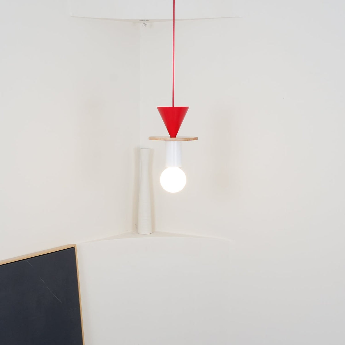 Gram nowoczesna lampa wisząca ze szkła