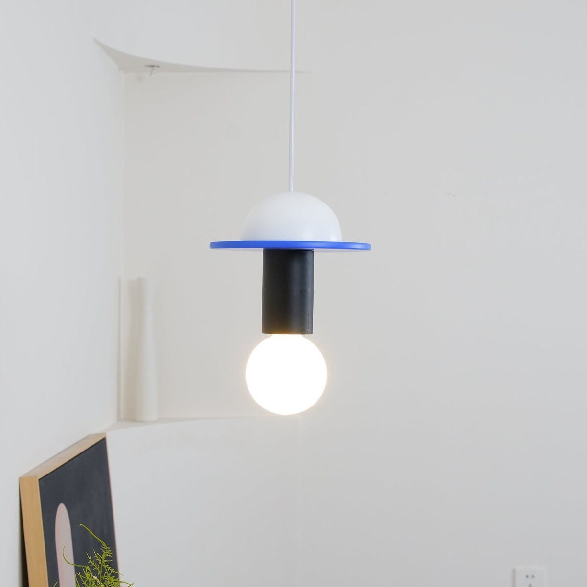 Gram nowoczesna lampa wisząca ze szkła