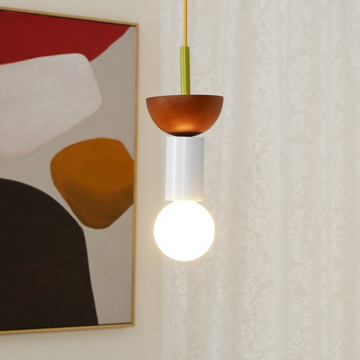 Gram nowoczesna lampa wisząca ze szkła