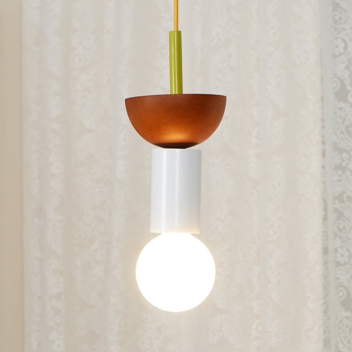 Gram nowoczesna lampa wisząca ze szkła