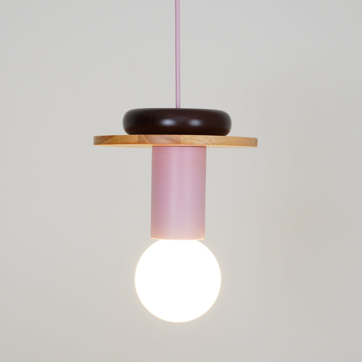 Gram nowoczesna lampa wisząca ze szkła