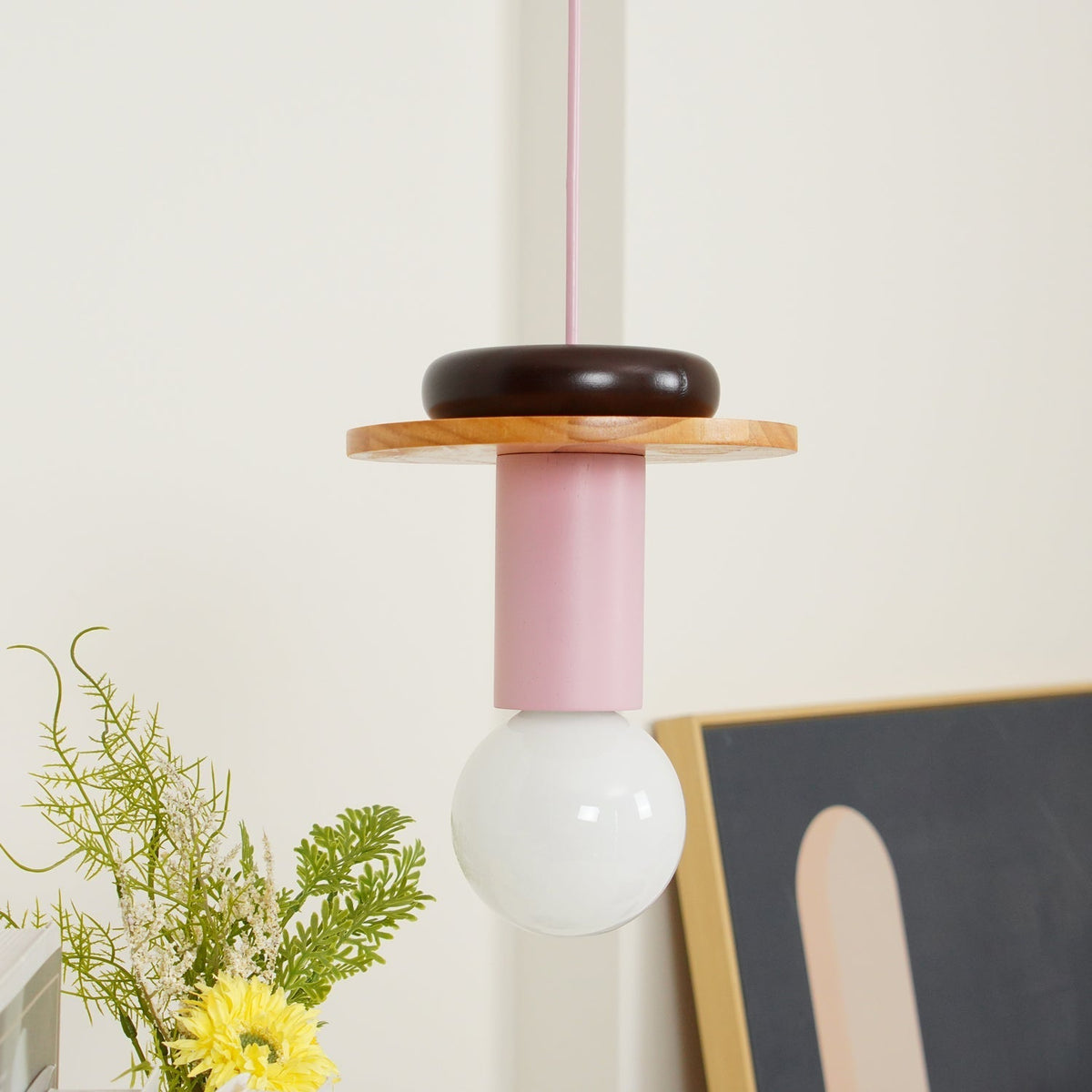 Gram nowoczesna lampa wisząca ze szkła