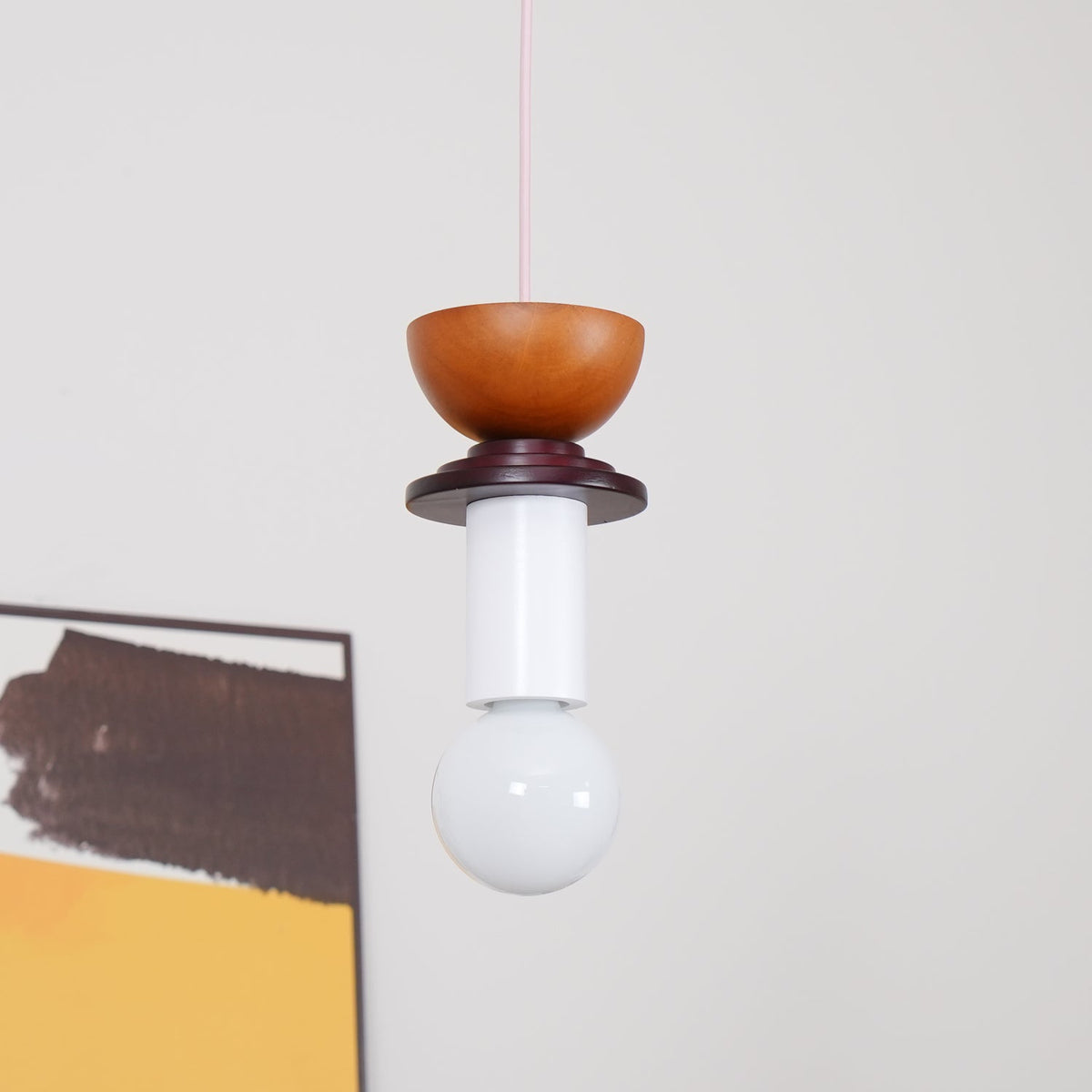 Gram nowoczesna lampa wisząca ze szkła
