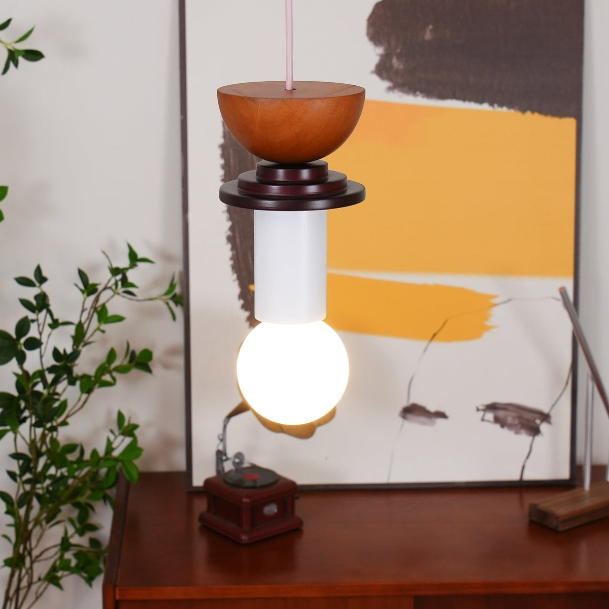 Gram nowoczesna lampa wisząca ze szkła