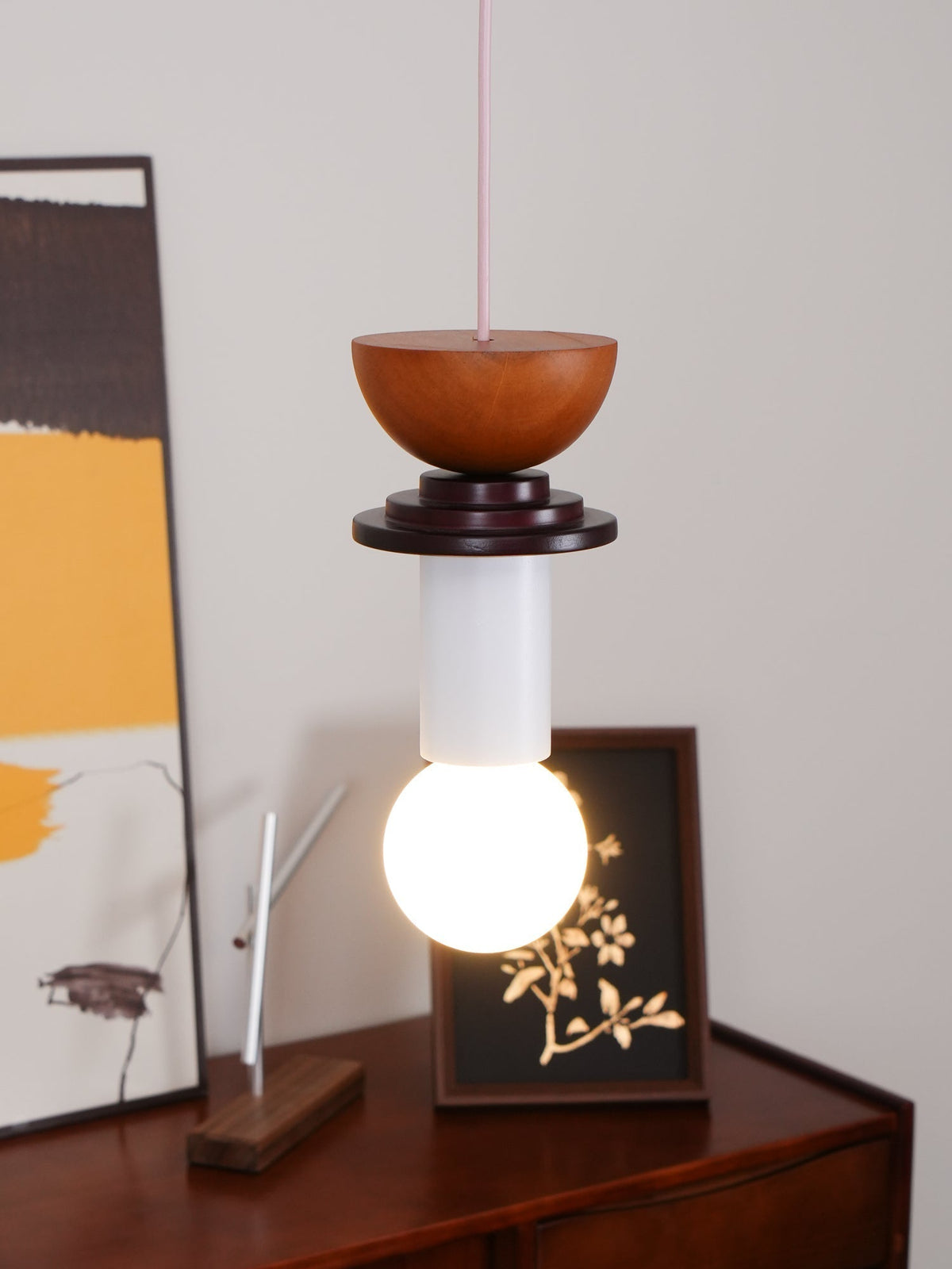 Gram nowoczesna lampa wisząca ze szkła