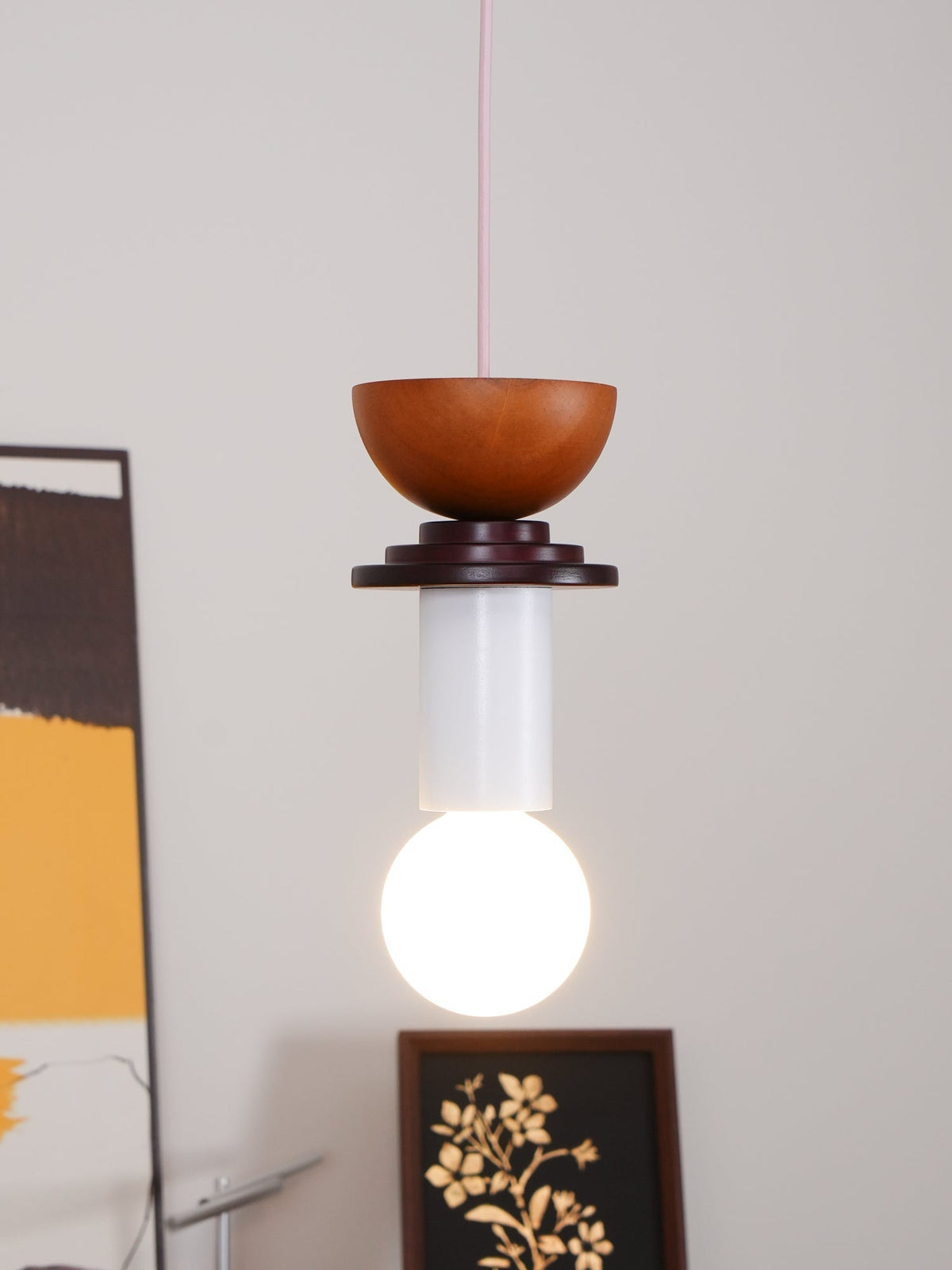 Gram nowoczesna lampa wisząca ze szkła