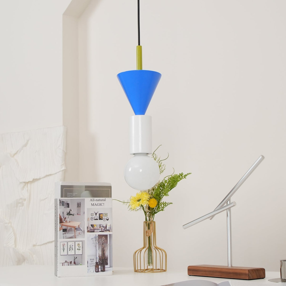 Gram nowoczesna lampa wisząca ze szkła
