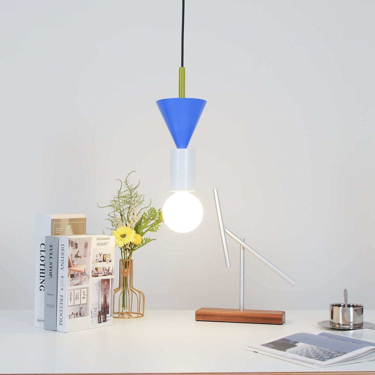 Gram nowoczesna lampa wisząca ze szkła