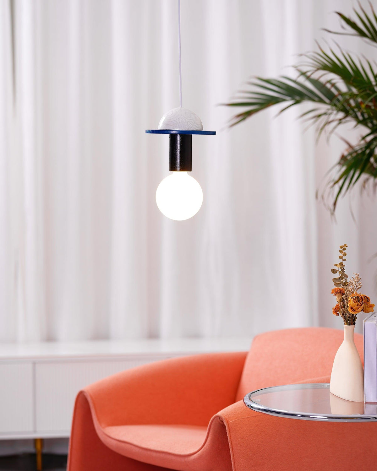 Gram nowoczesna lampa wisząca ze szkła
