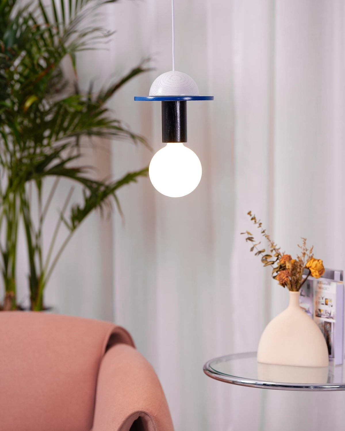Gram nowoczesna lampa wisząca ze szkła
