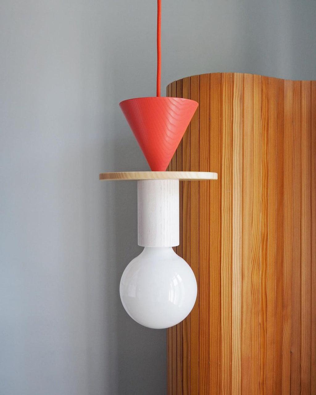 Gram nowoczesna lampa wisząca ze szkła