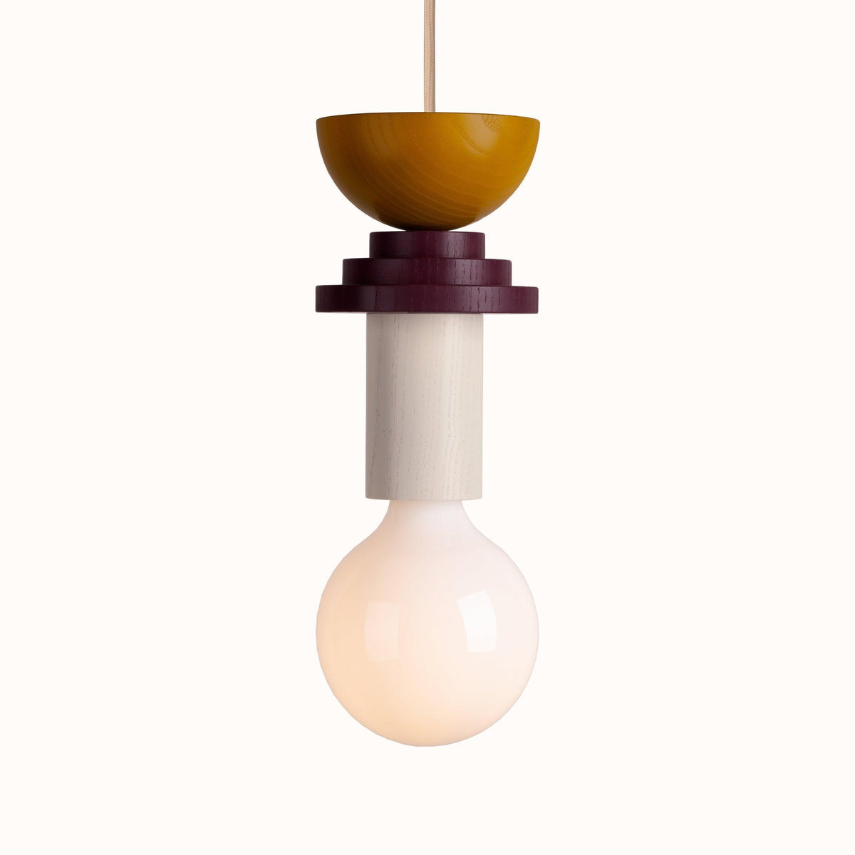 Gram nowoczesna lampa wisząca ze szkła