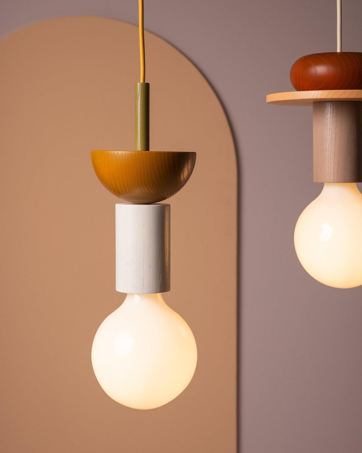 Gram nowoczesna lampa wisząca ze szkła