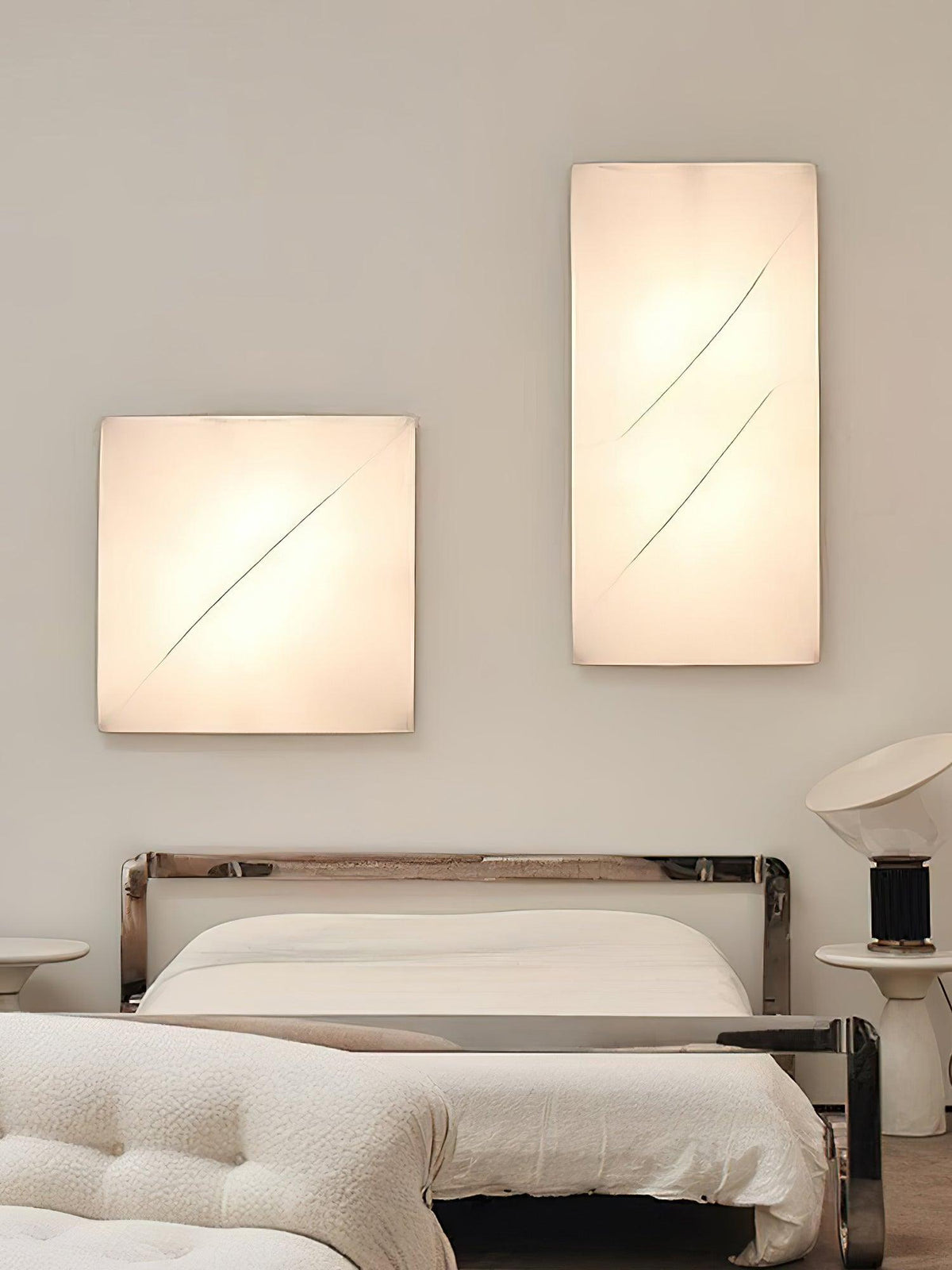 Linivelia minimalistyczna kinkiet ze szkła