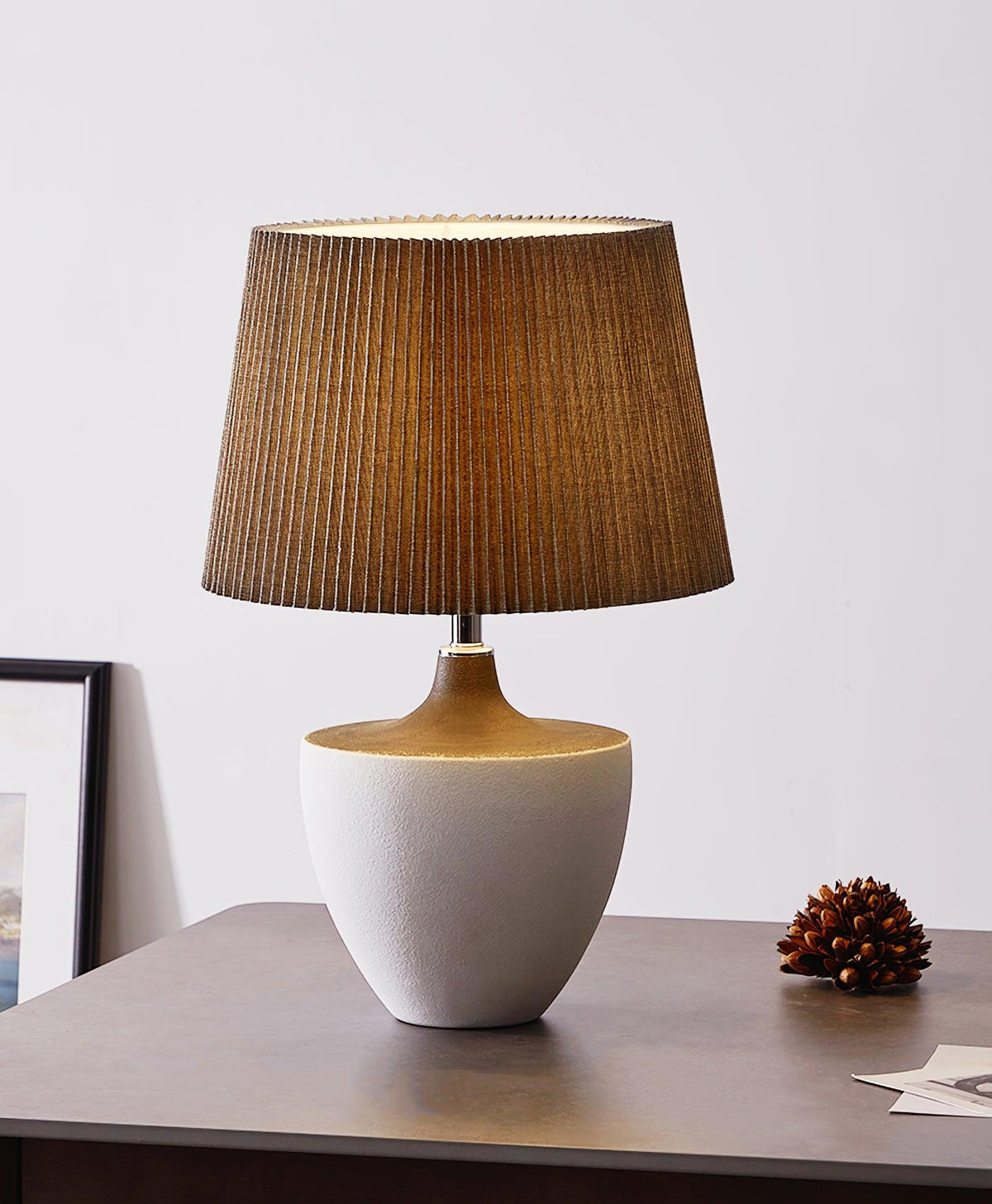 Lampa stołowa Oasis ze szkła