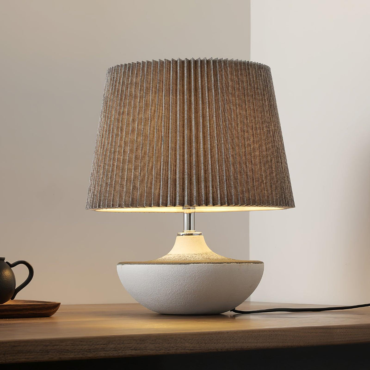 Lampa stołowa Oasis ze szkła