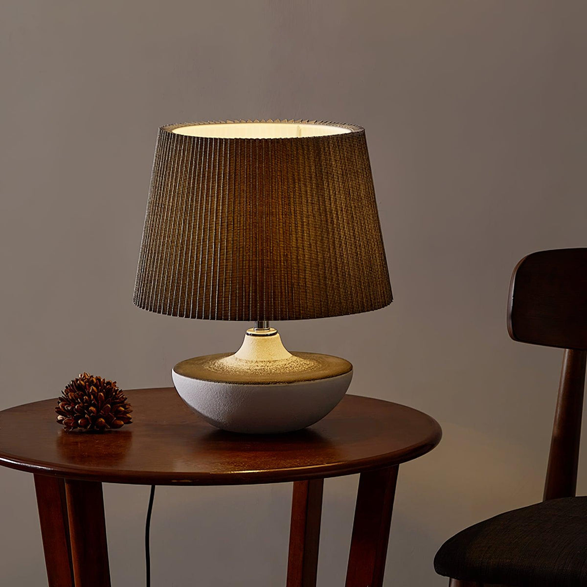 Lampa stołowa Oasis ze szkła