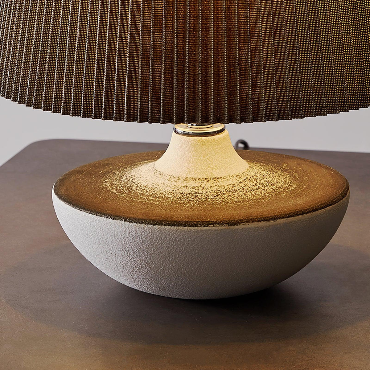 Lampa stołowa Oasis ze szkła