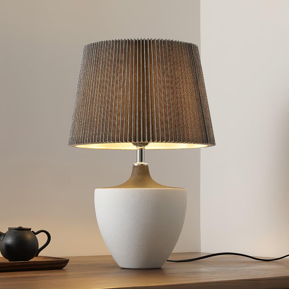 Lampa stołowa Oasis ze szkła