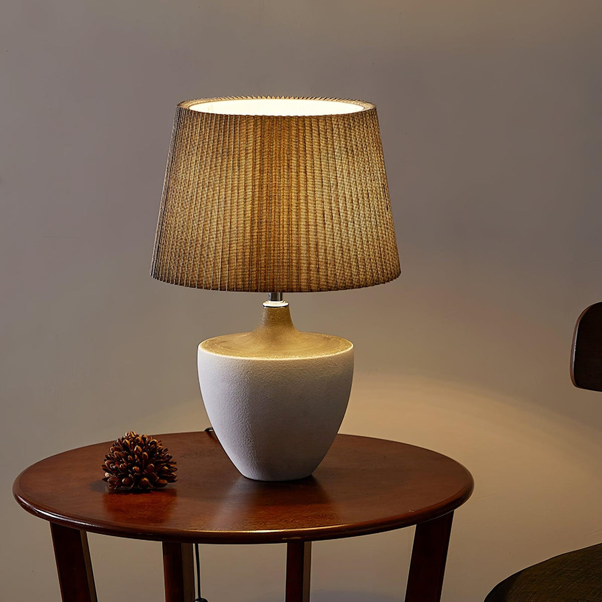 Lampa stołowa Oasis ze szkła