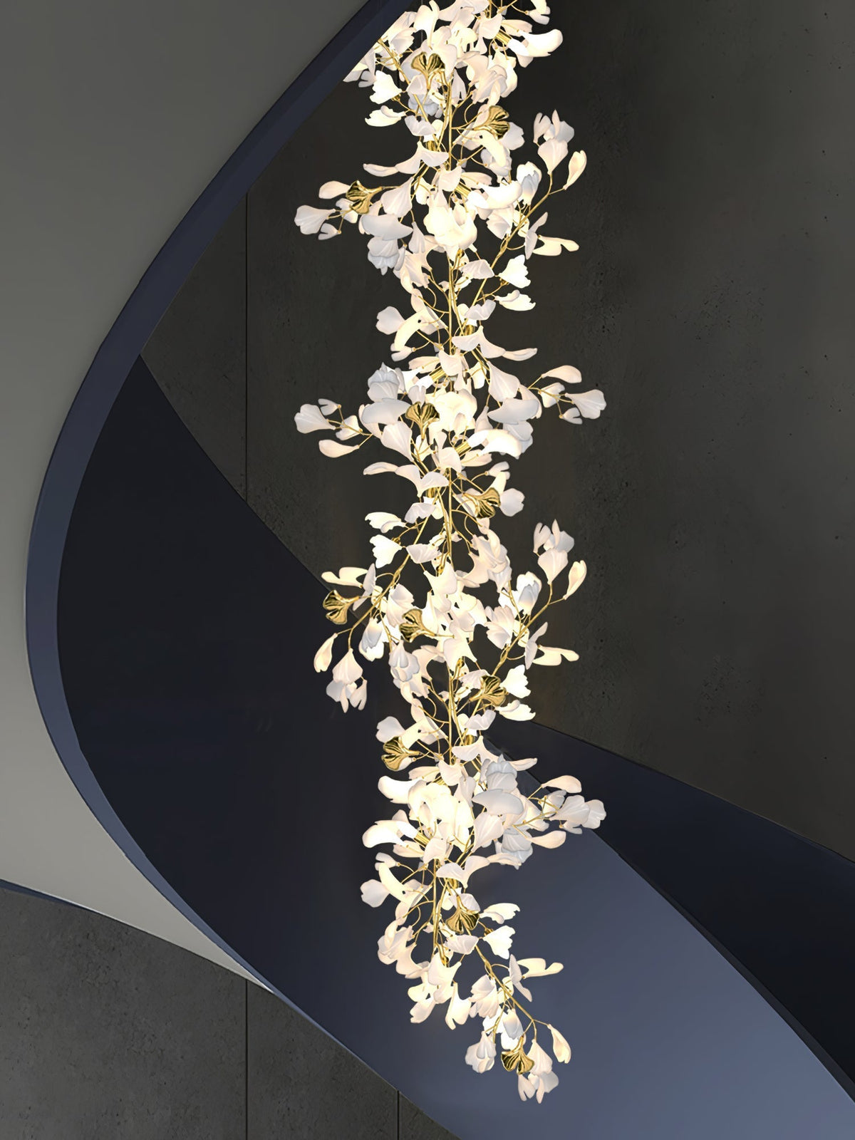 Eurzoris żyrandol Gingko Leaf