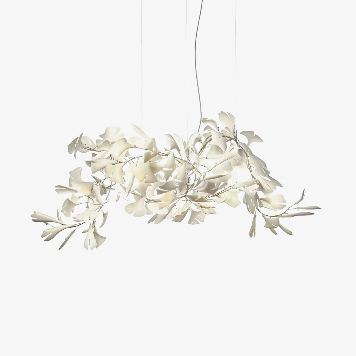Ayla żyrandol Gingko Petal ceramika