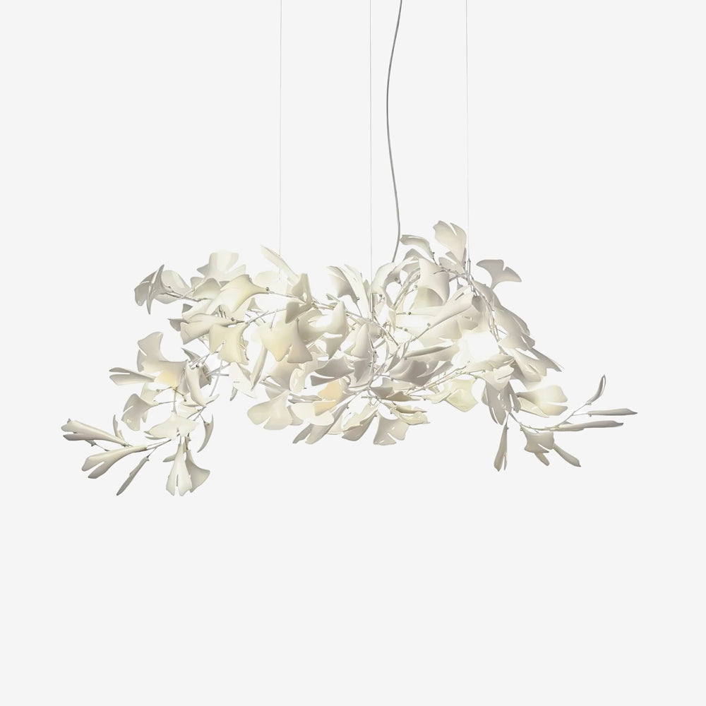 Ayla żyrandol Gingko Petal ceramika