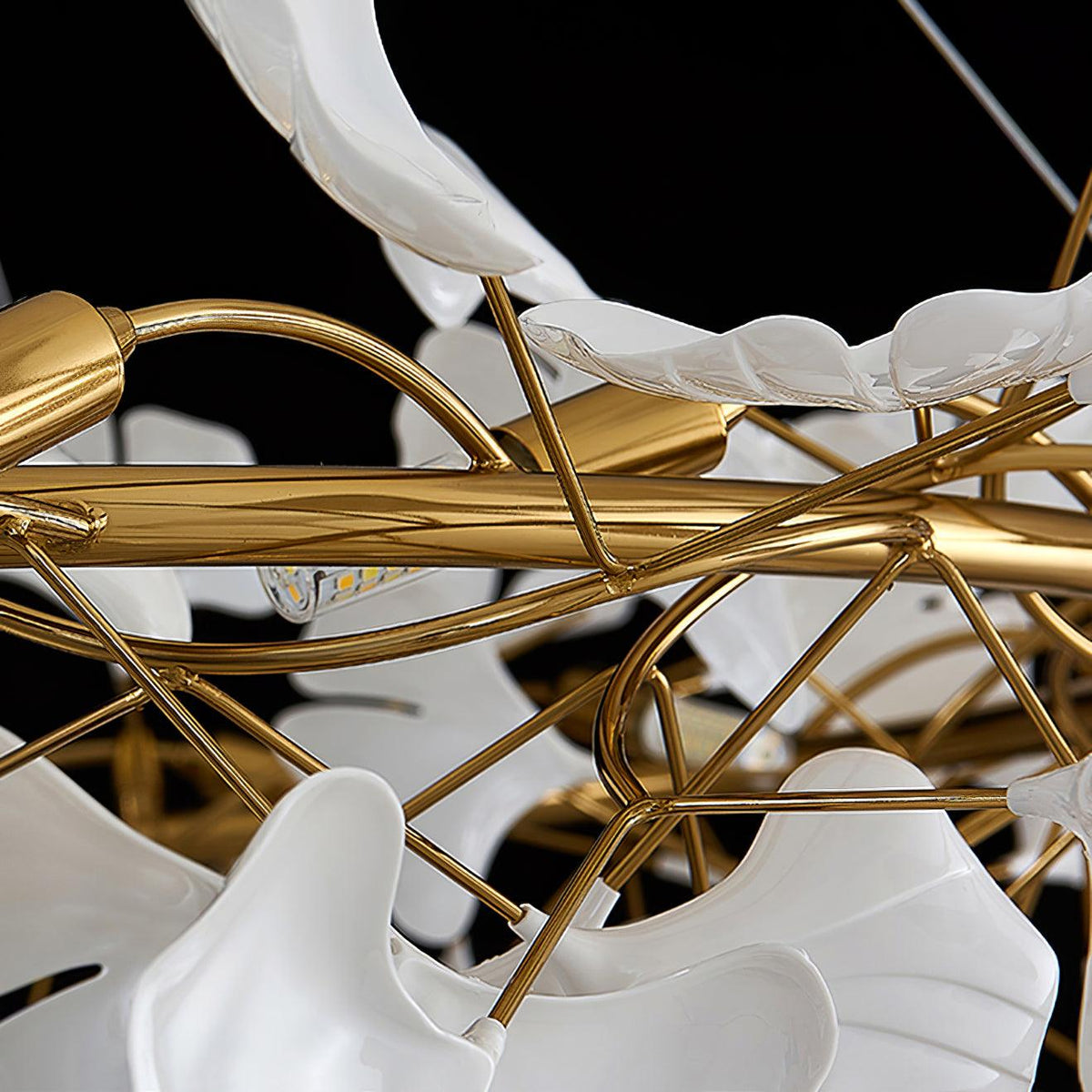 Orelalella Gingko LED Branch żyrandol