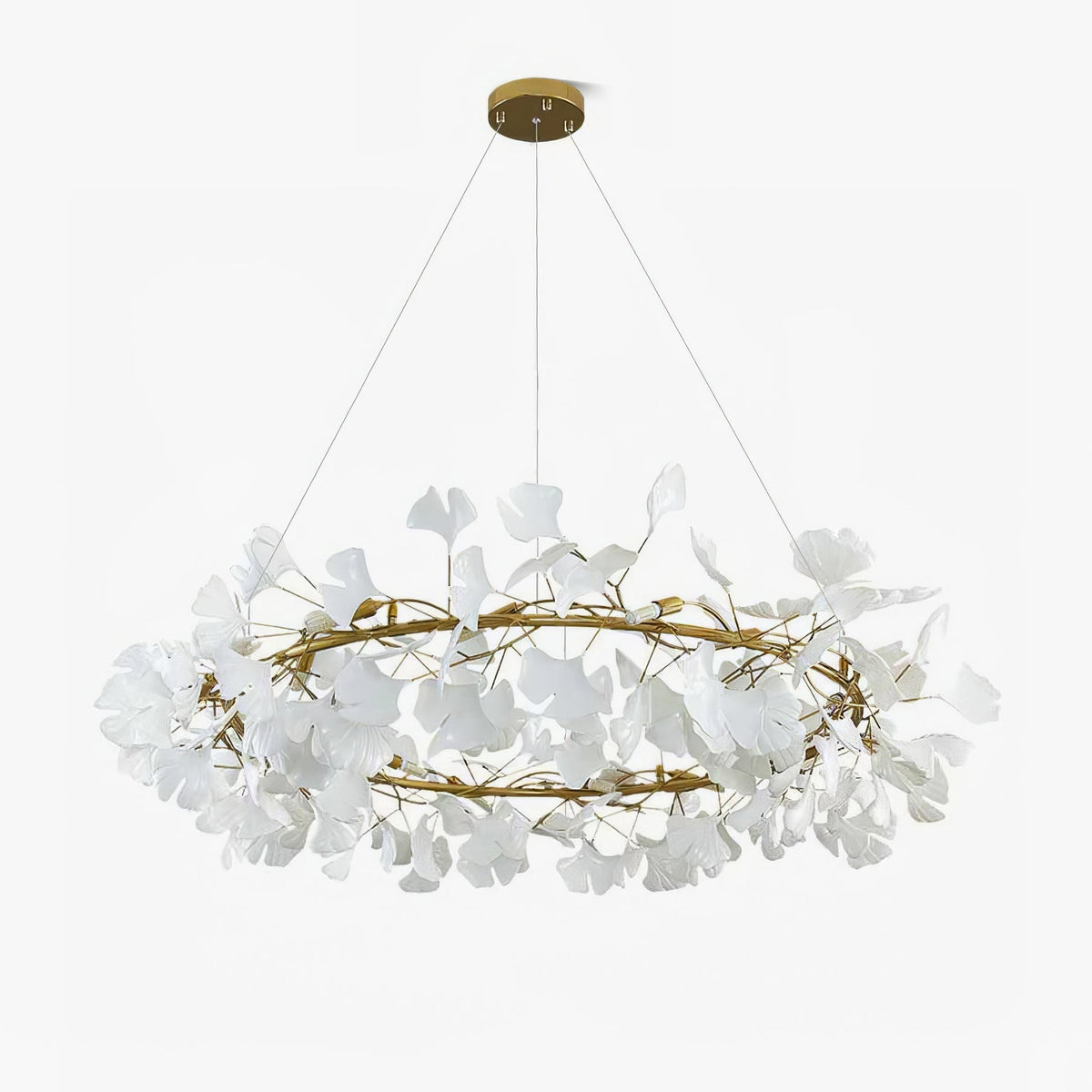 Orelalella Gingko LED Branch żyrandol