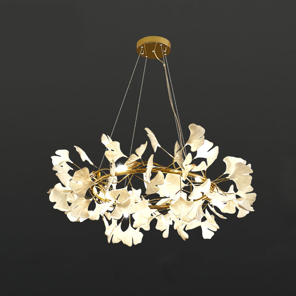 Orelalella Gingko LED Branch żyrandol