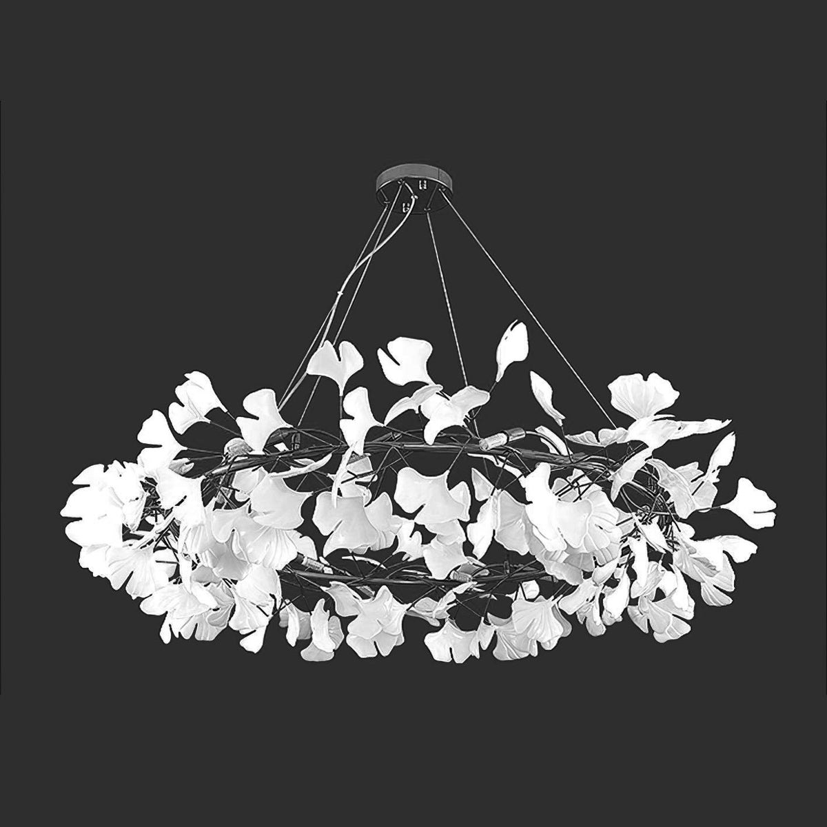 Orelalella Gingko LED Branch żyrandol