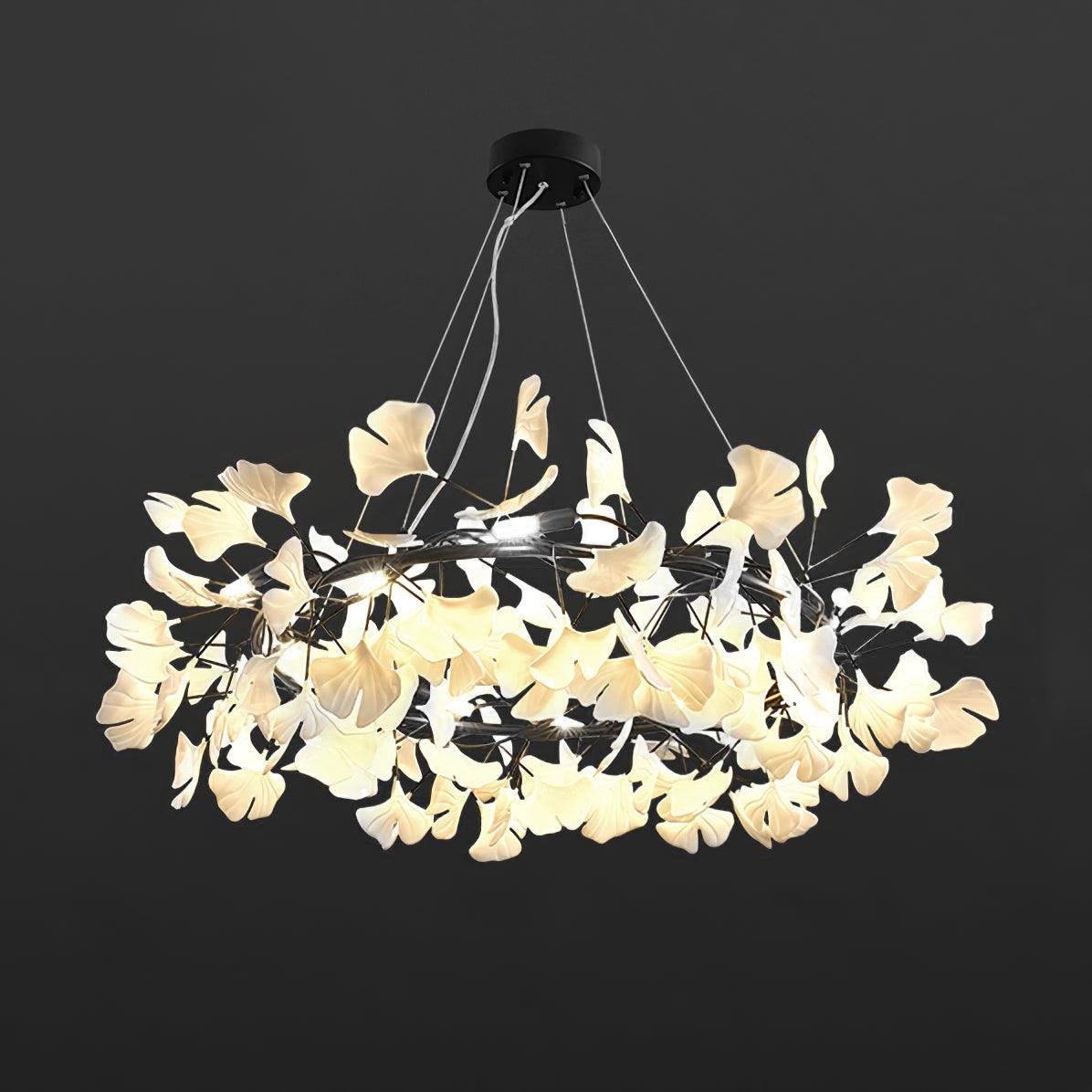 Orelalella Gingko LED Branch żyrandol
