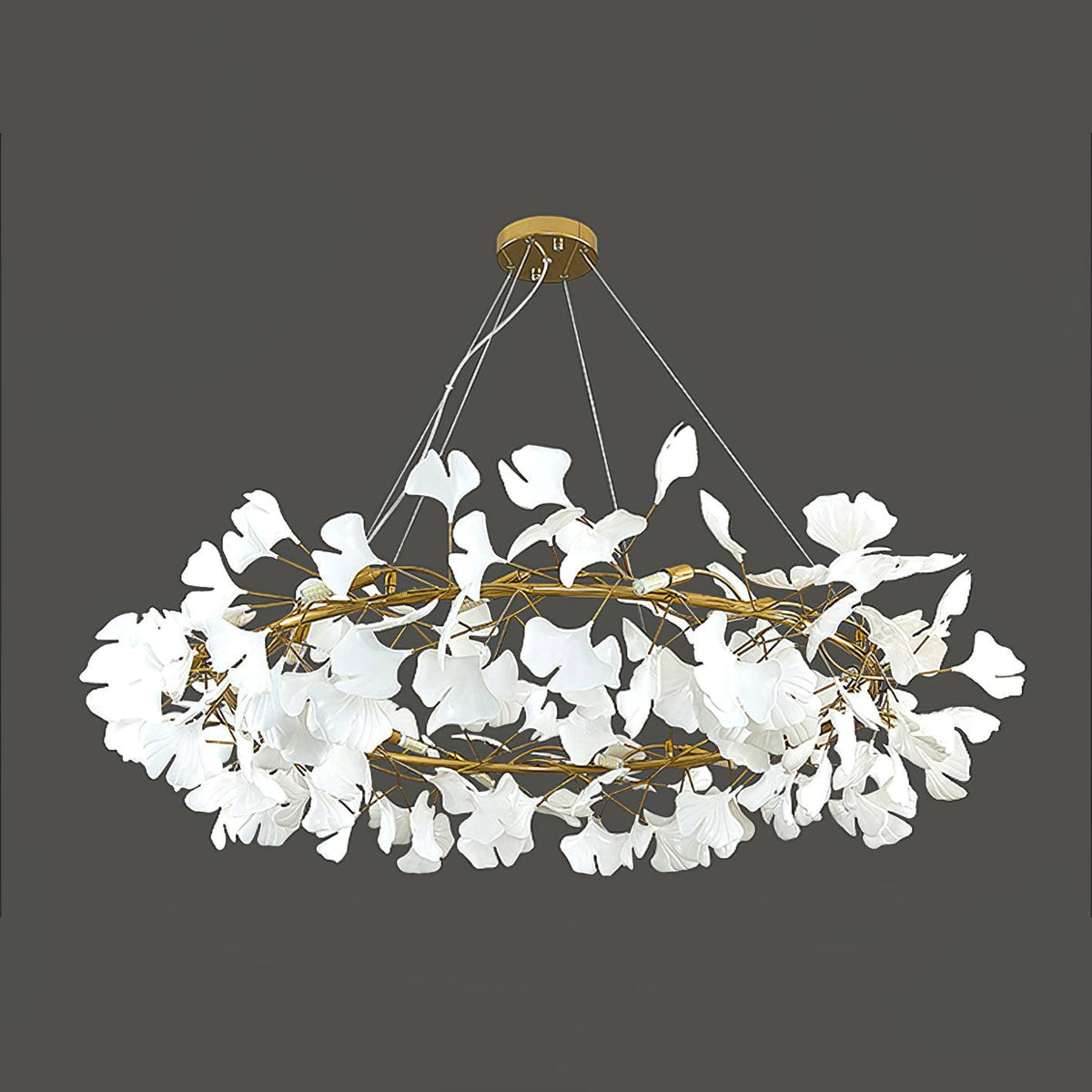 Orelalella Gingko LED Branch żyrandol