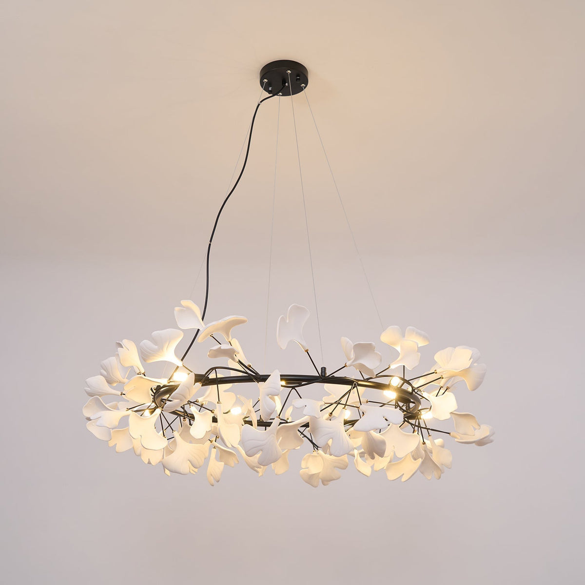 Orelalella Gingko LED Branch żyrandol