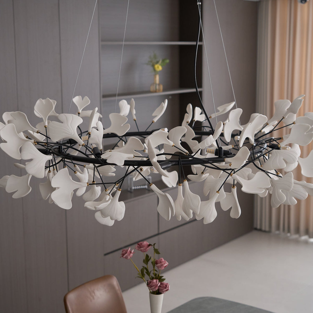 Orelalella Gingko LED Branch żyrandol